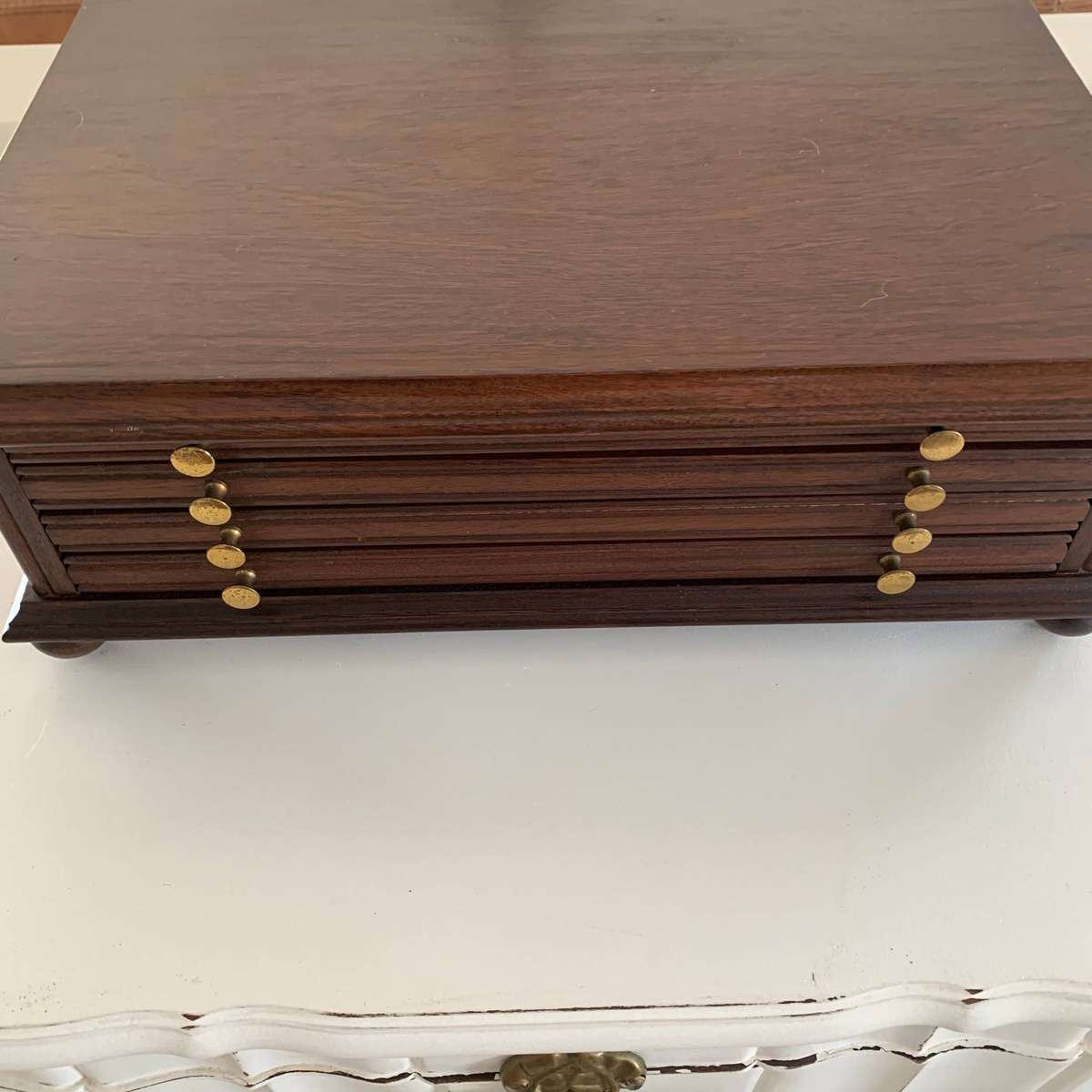 Top Quality Wooden Coin Cabinet (4 x Drawer)