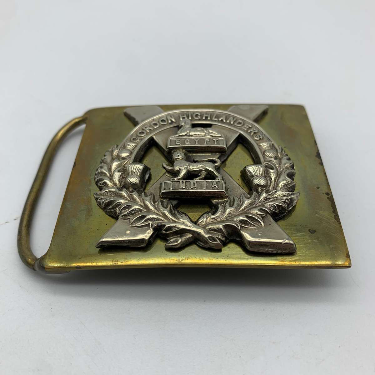 Scottish - 'Gordon Highlanders' Regiment Belt Buckle