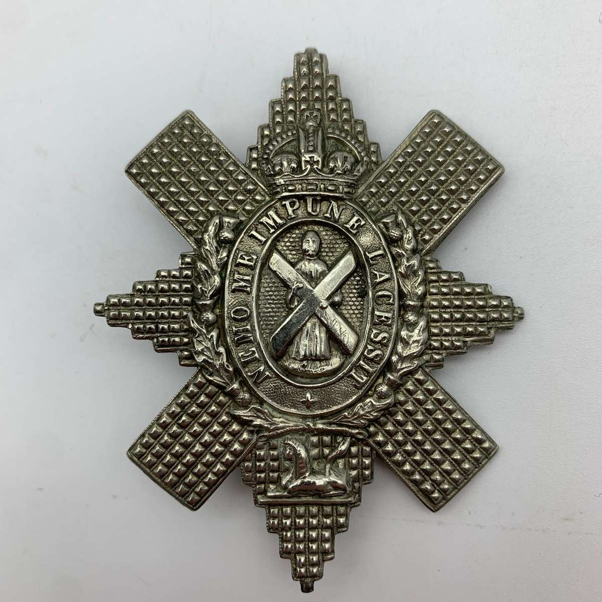WW2 - 'The Royal Highland - Black Watch' Regiment Cap Badge