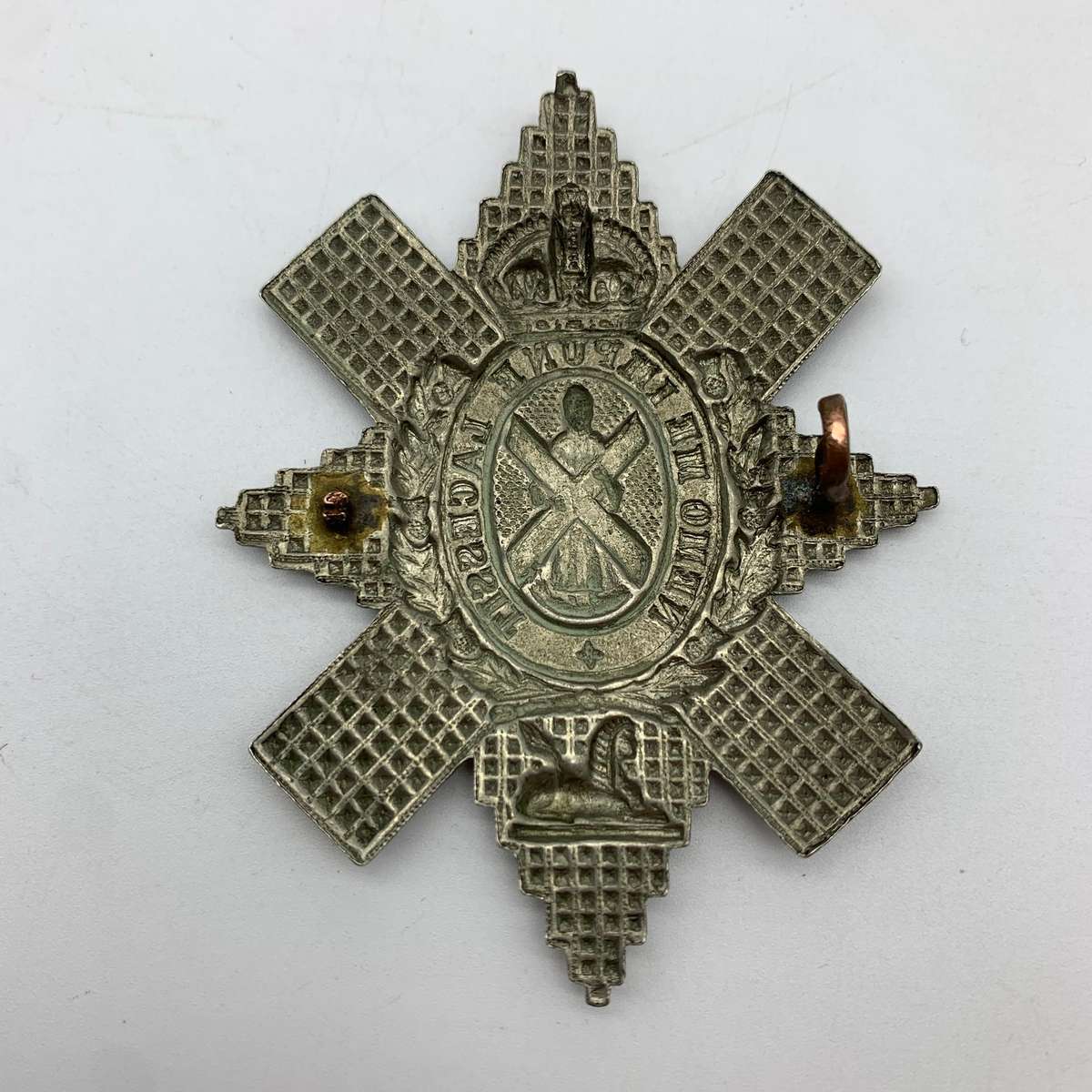 WW2 - 'The Royal Highland - Black Watch' Regiment Cap Badge