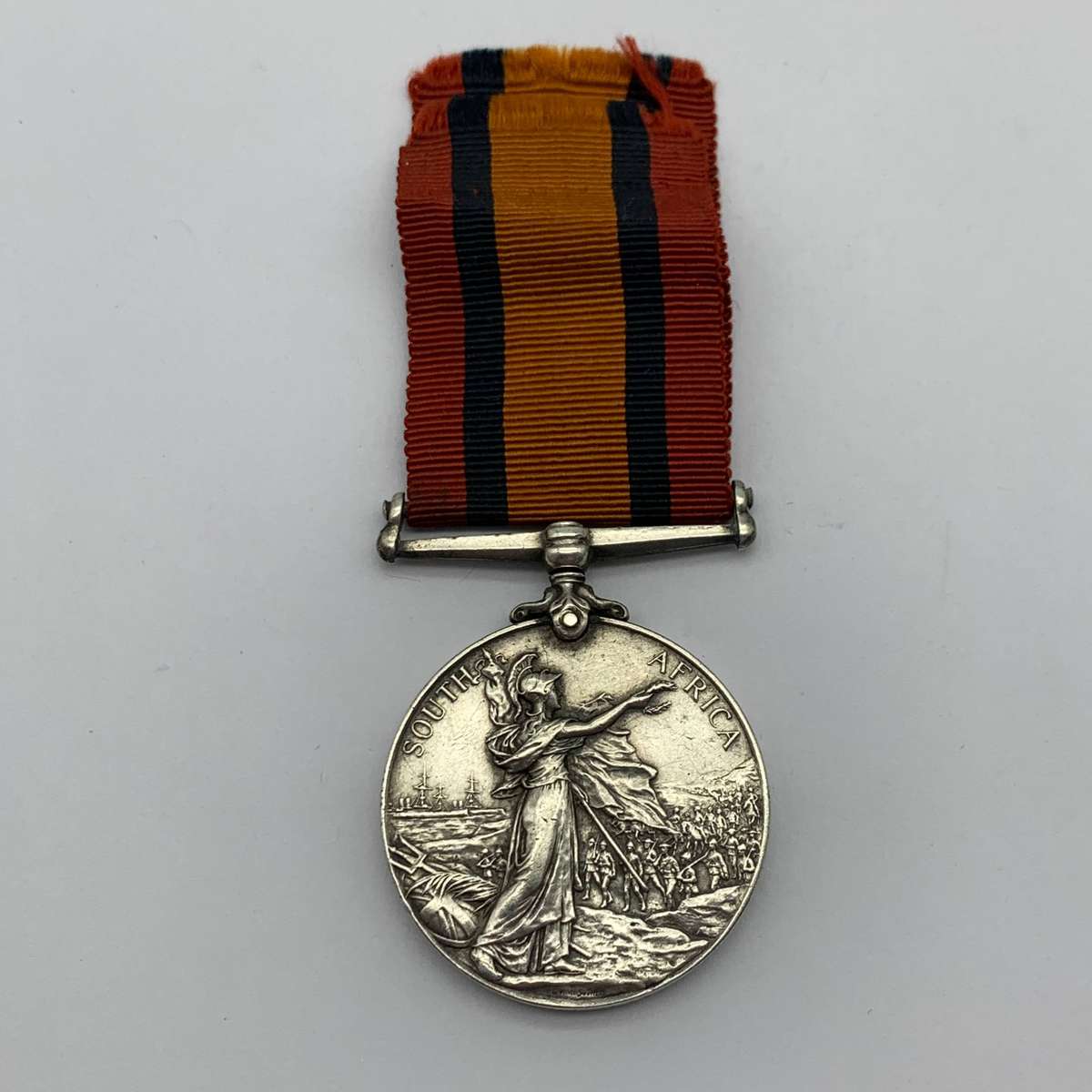 Boer War  Q.S.A. Medal to 'PTE. H. RAATS' (ROBERTSON T.G.)