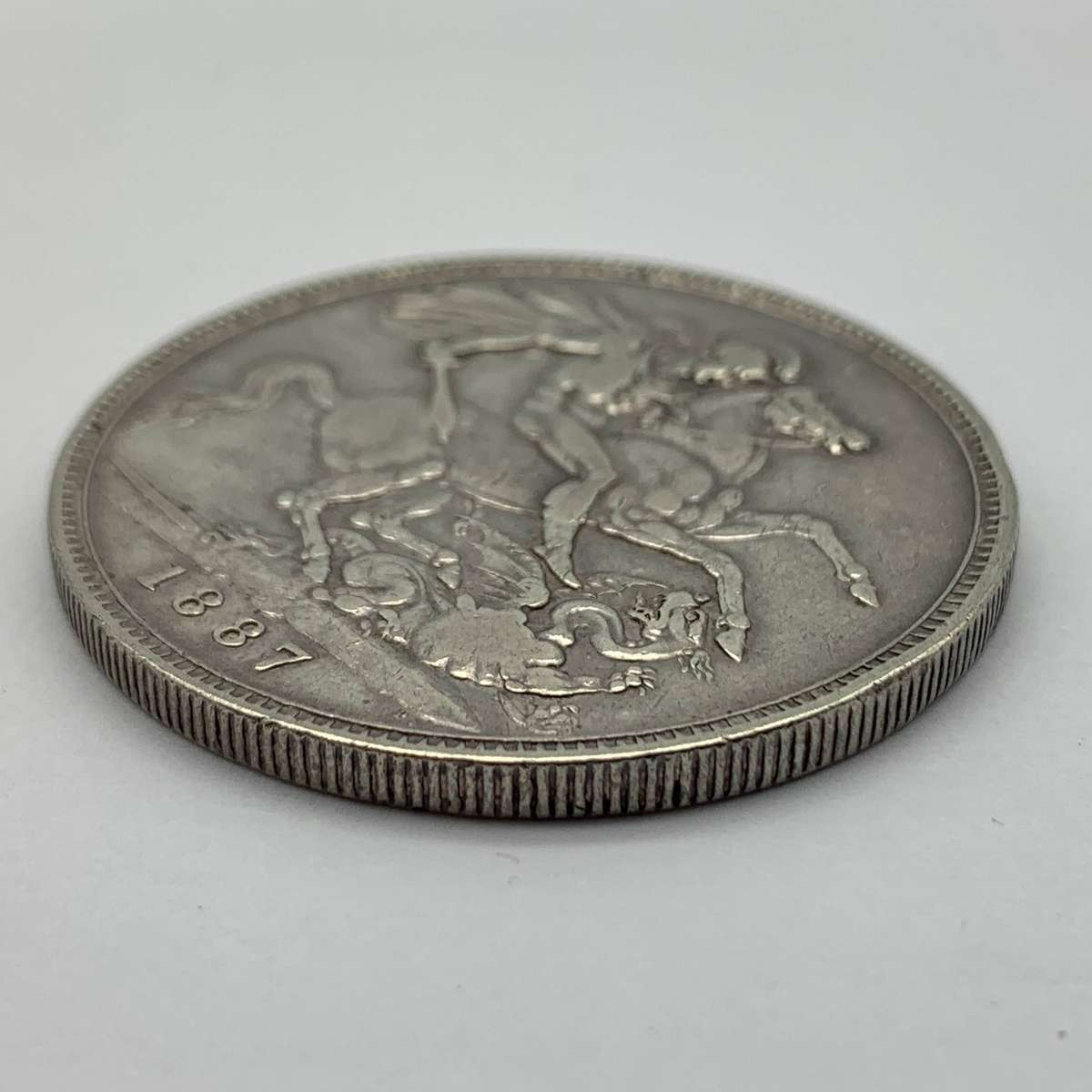 British  1887 'Queen Victoria' Silver Crown