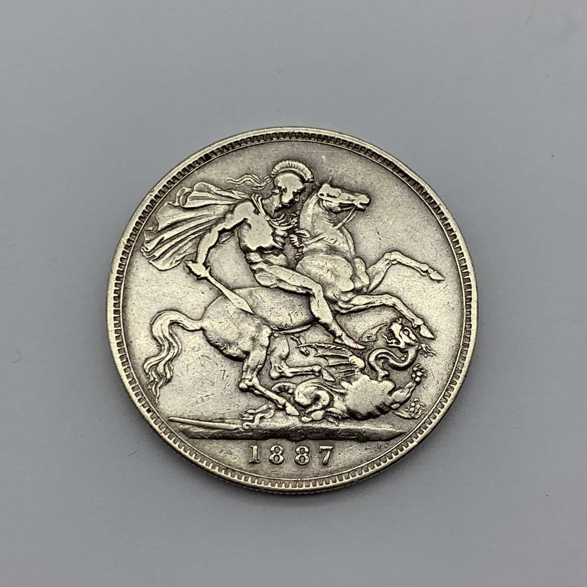 British  1887 'Queen Victoria' Silver Crown