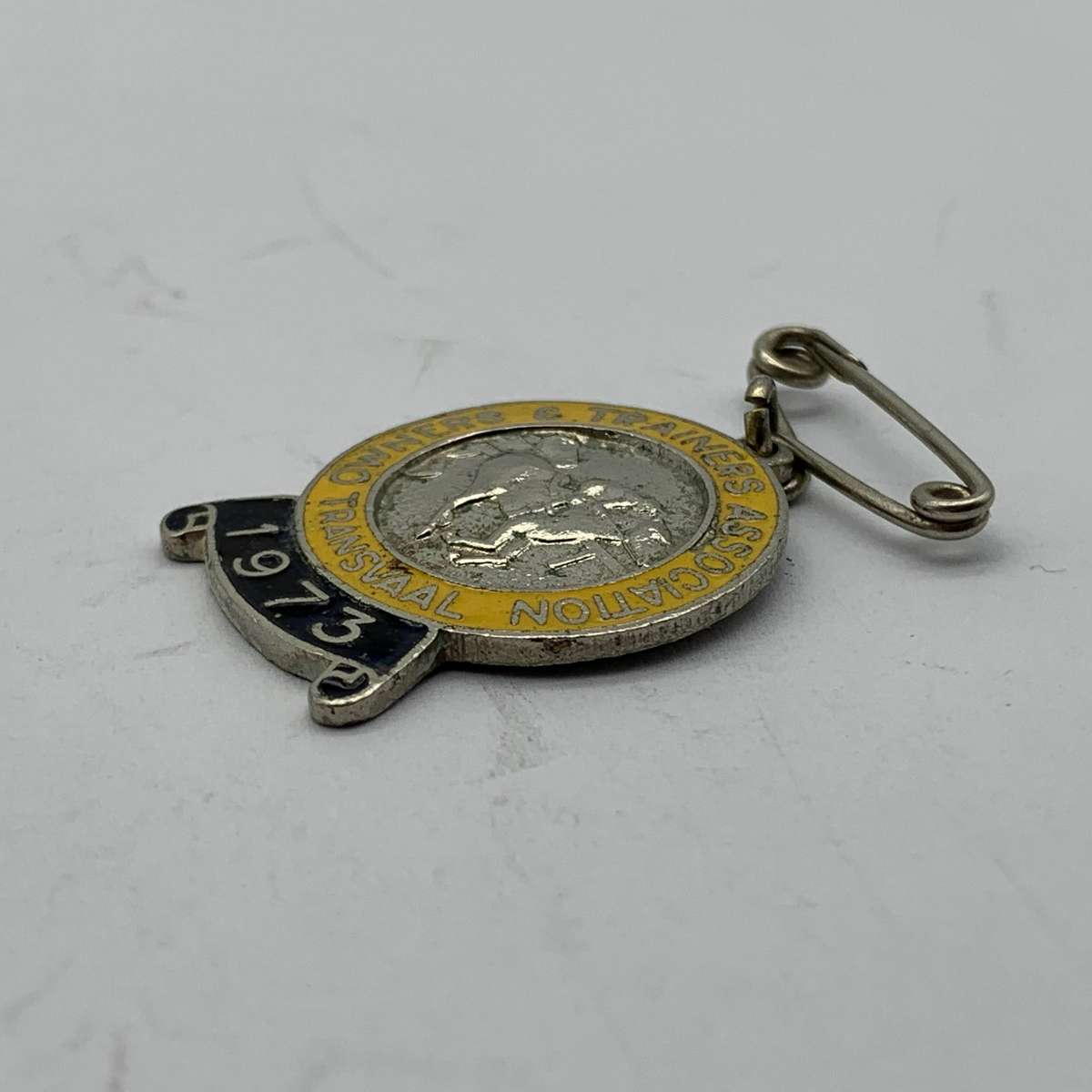 S. African '1973 - TRANSVAAL' Horse Racing Badge