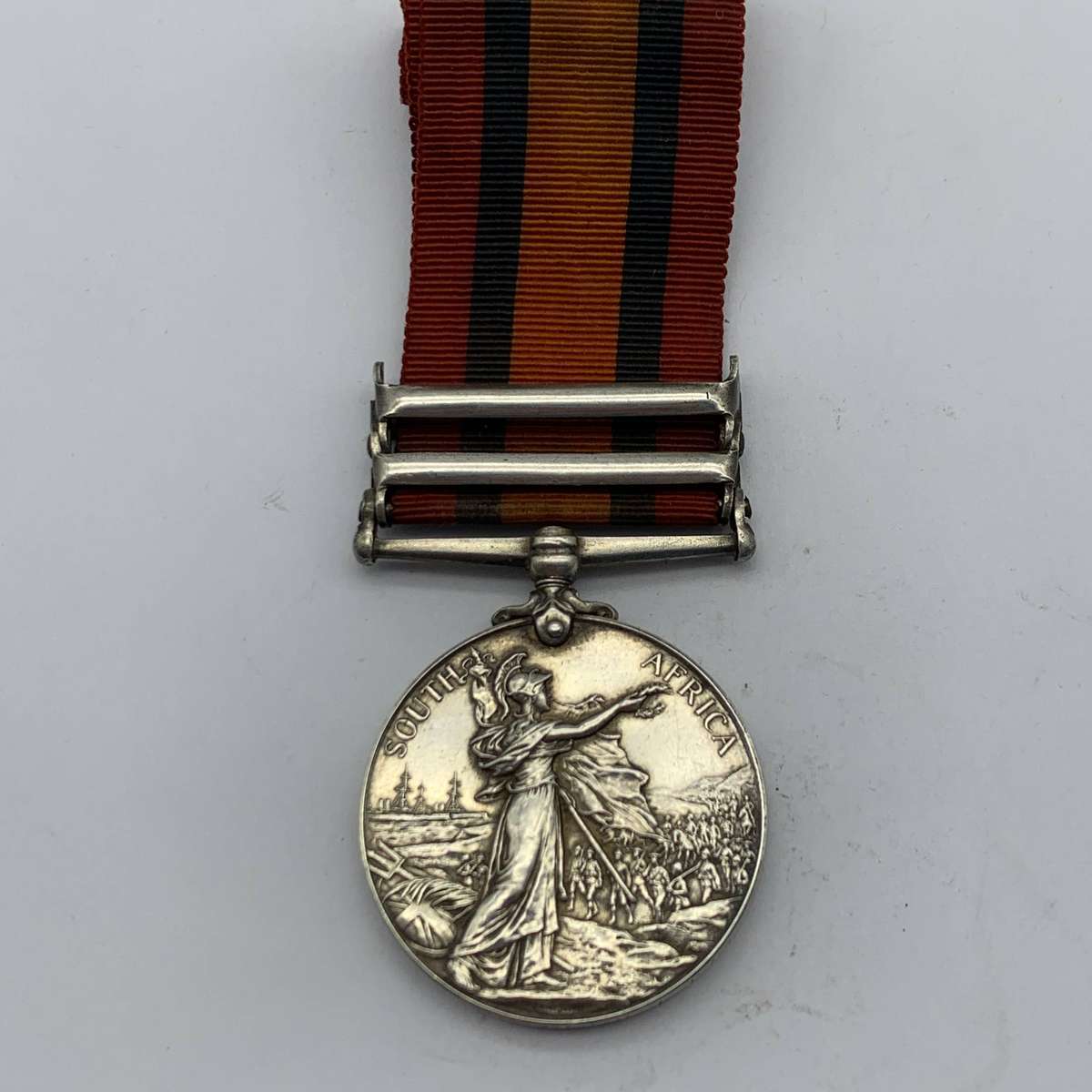 Boer War  Q.S.A. Medal 'PTE. P.F. BAILEY' (AUST. A.M.C.)