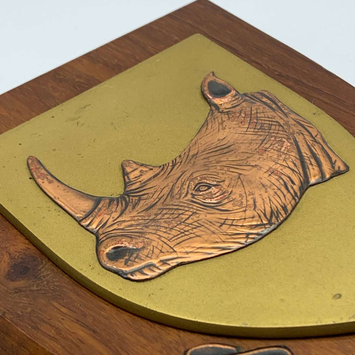 Rhodesia - Early '2 Brigade, Rhodesian Army' Plaque