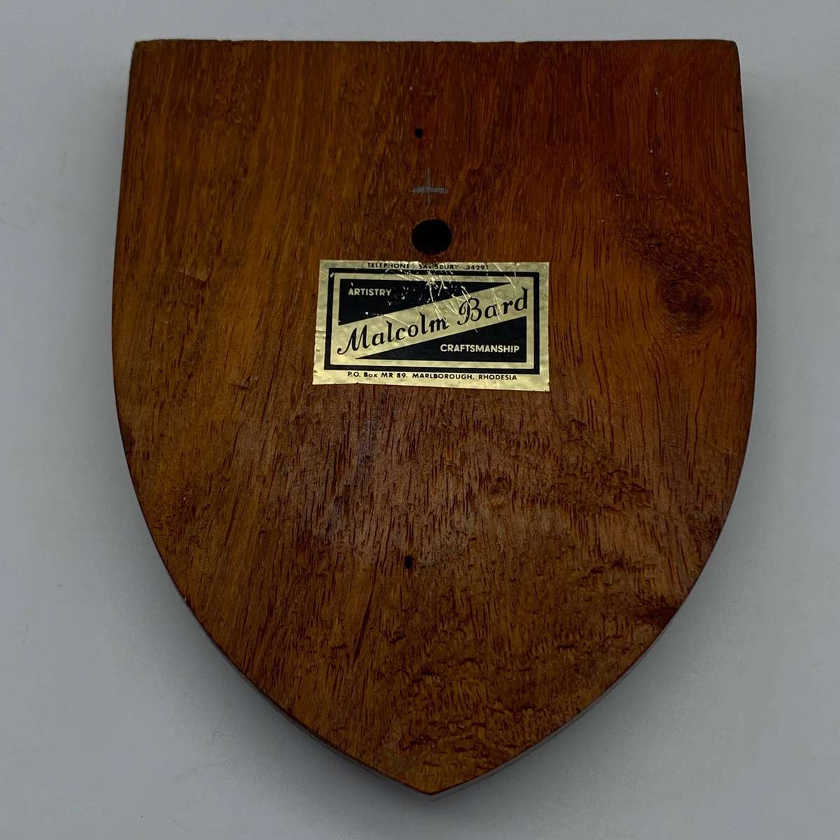 Rhodesia - Early '2 Brigade, Rhodesian Army' Plaque