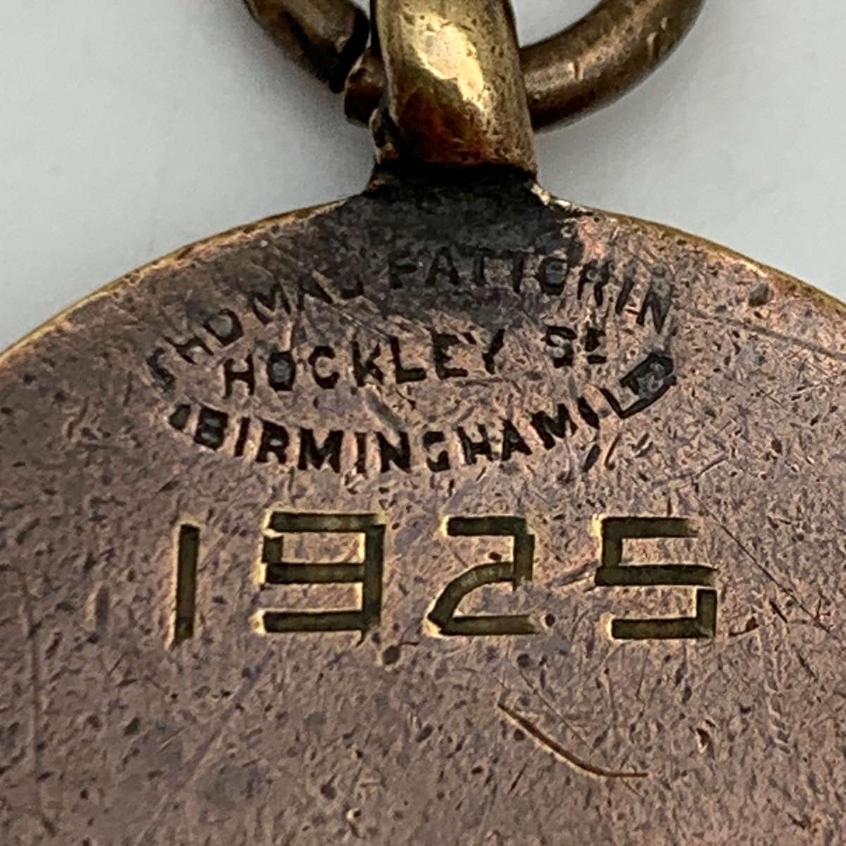'Balham District Swimming Assoc.' Enamel Badge (1925)