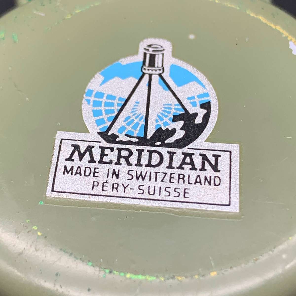 Vintage Swiss 'Meridian' Prismatic Compass