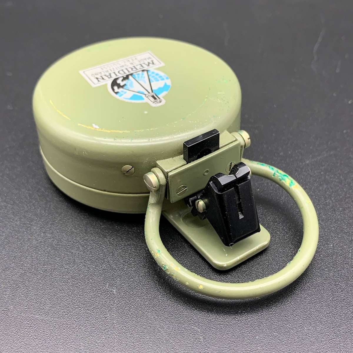 Vintage Swiss 'Meridian' Prismatic Compass