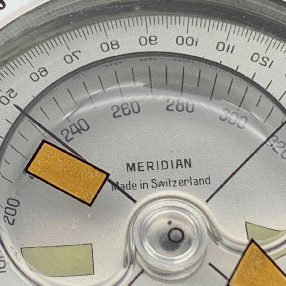 Vintage Swiss 'Meridian' Prismatic Compass