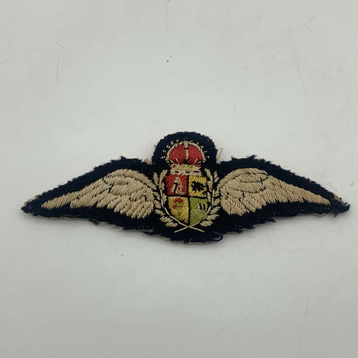 WW2  Original 'SAAF' Embroidered Pilots Wings