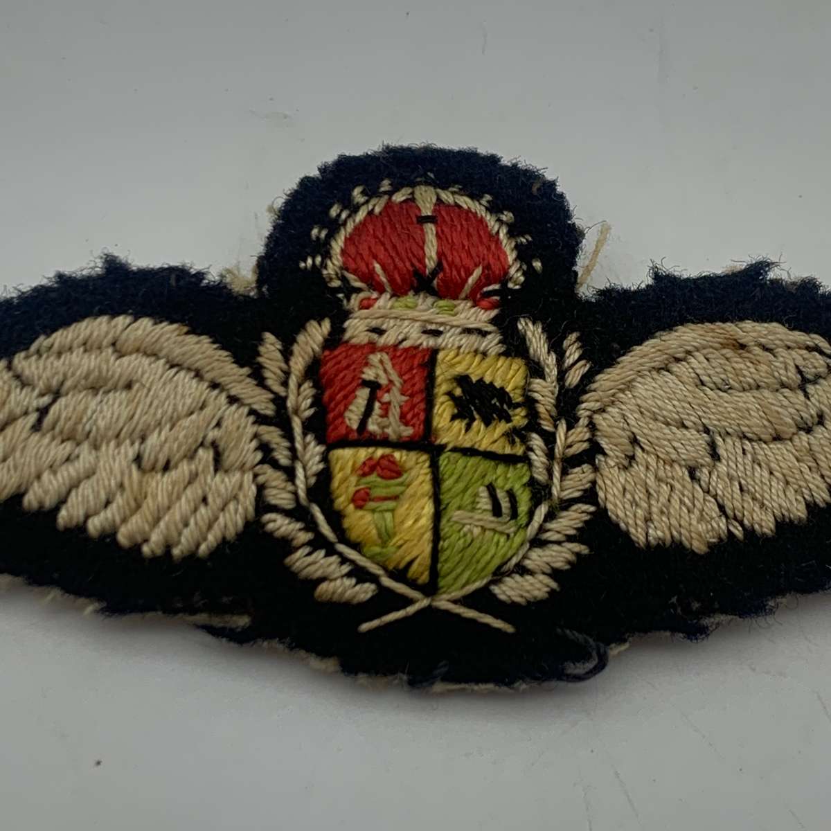 WW2  Original 'SAAF' Embroidered Pilots Wings