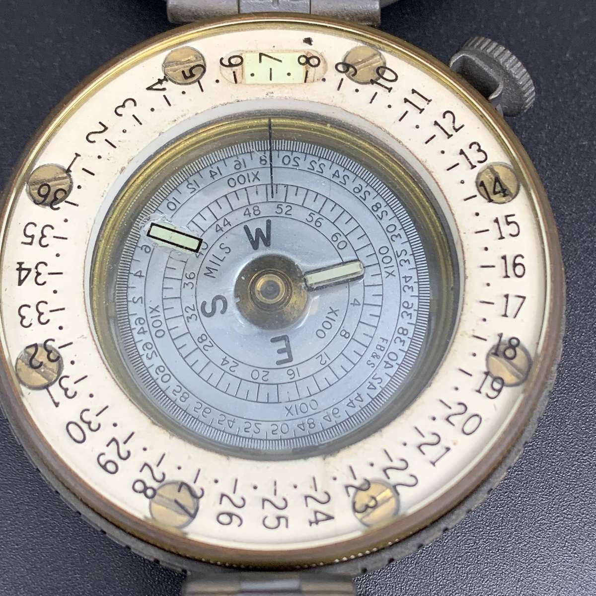 Vintage British 'M-73/G-150' Compass (Stanley London)