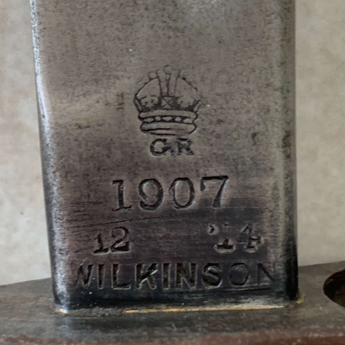 WW1  British 1907 Pattern Bayonet (1914-Wilkinson)