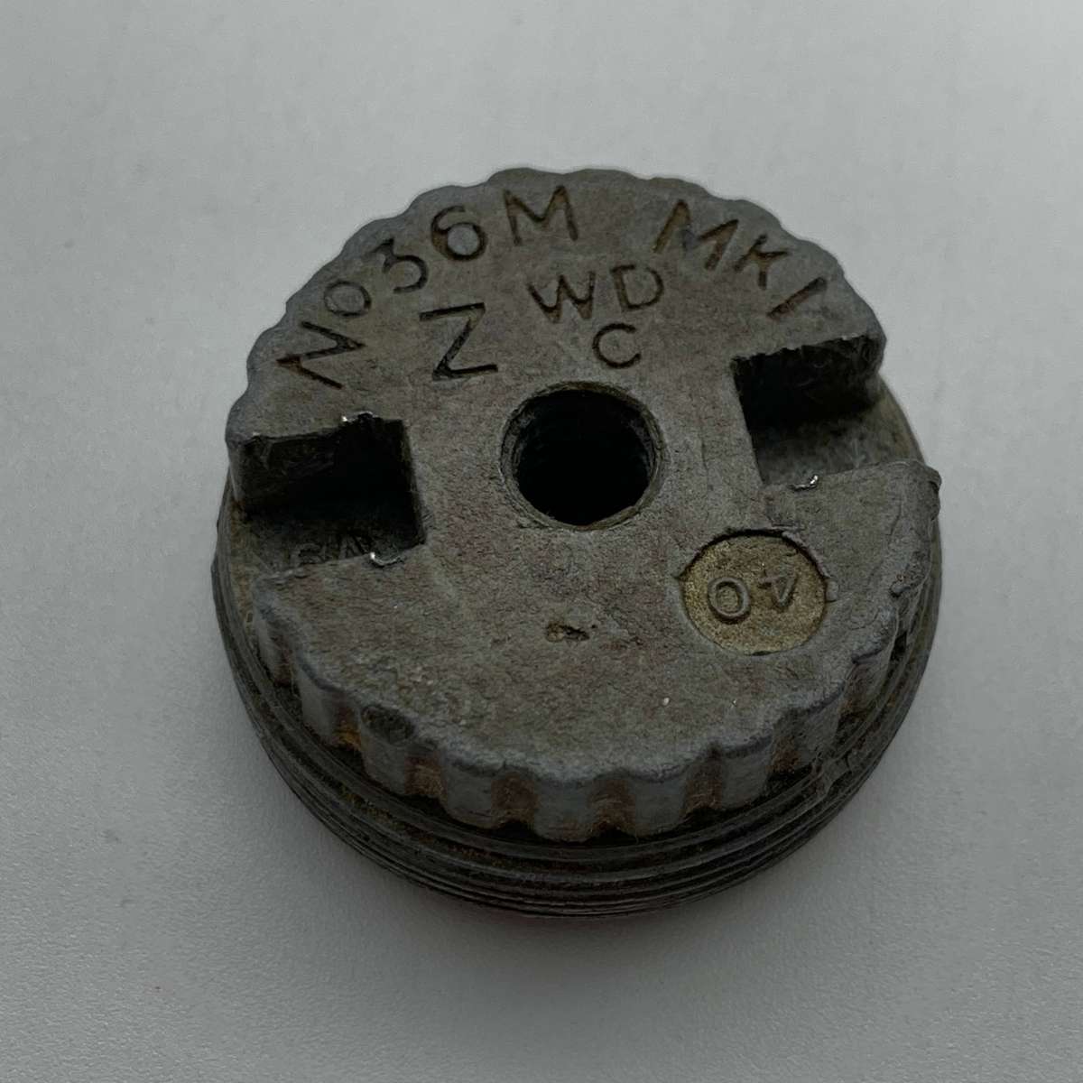WW2  Inert British '36M - MK1 Mills' Grenade (British Bath Co.)