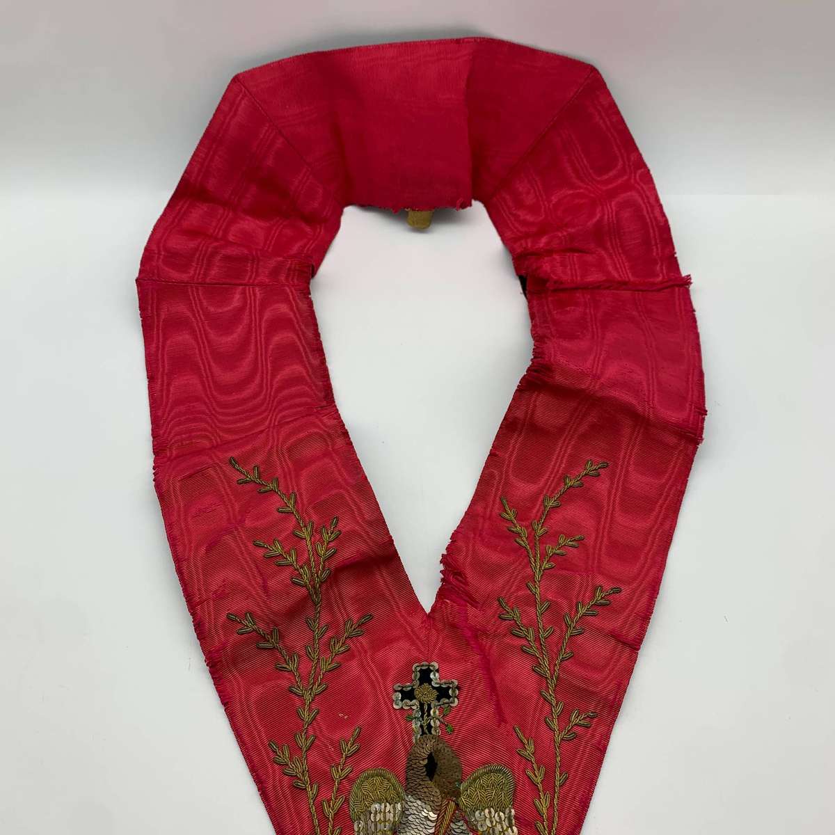 Masonic Solid Silver 'Rose Croix 18th Degree' Jewel & Collar (32,3g)