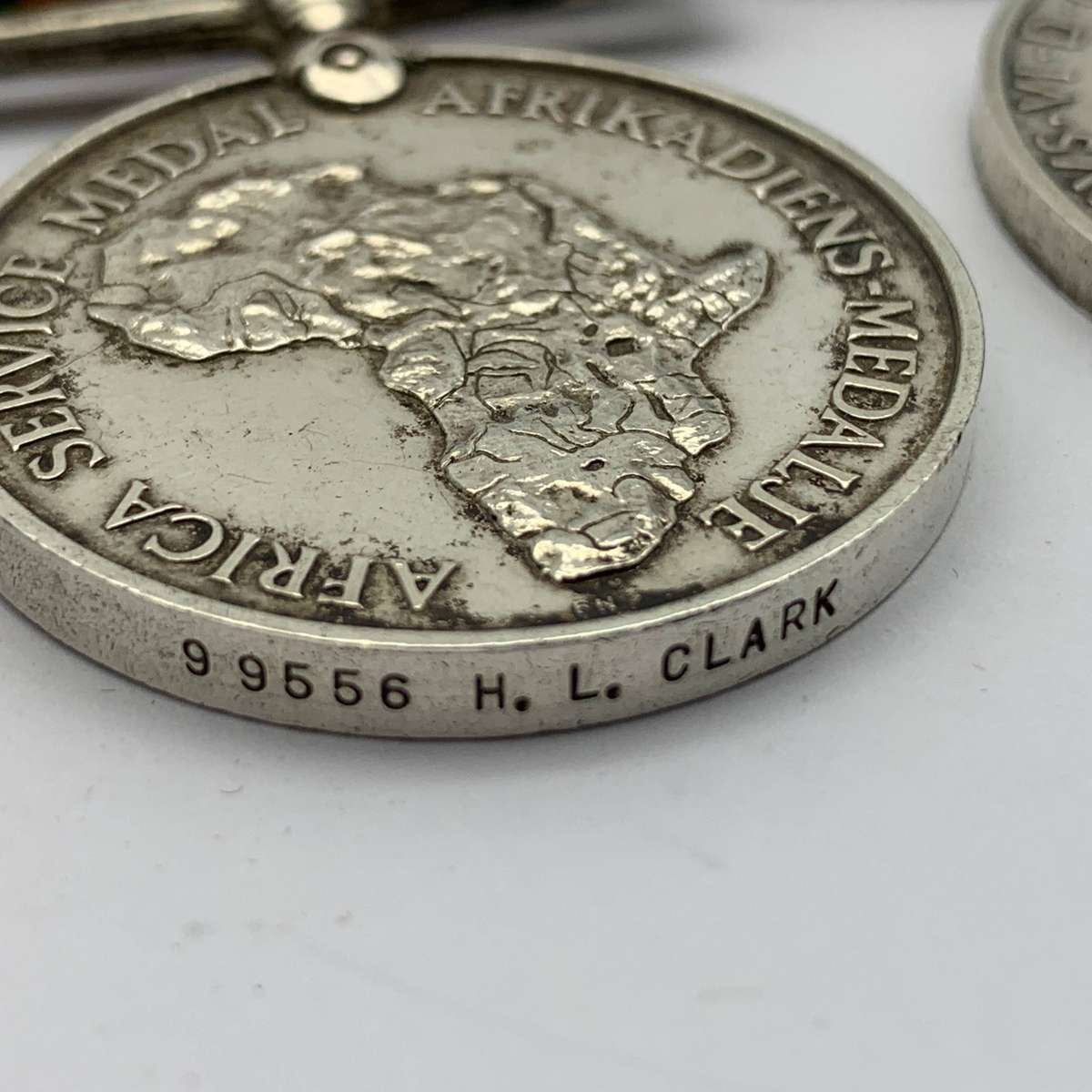 WW2  S.A. Efficiency Medal Group to 'SGT. H.L. CLARK' (S.A.A.F.)