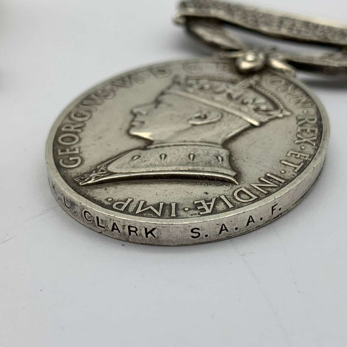 WW2  S.A. Efficiency Medal Group to 'SGT. H.L. CLARK' (S.A.A.F.)