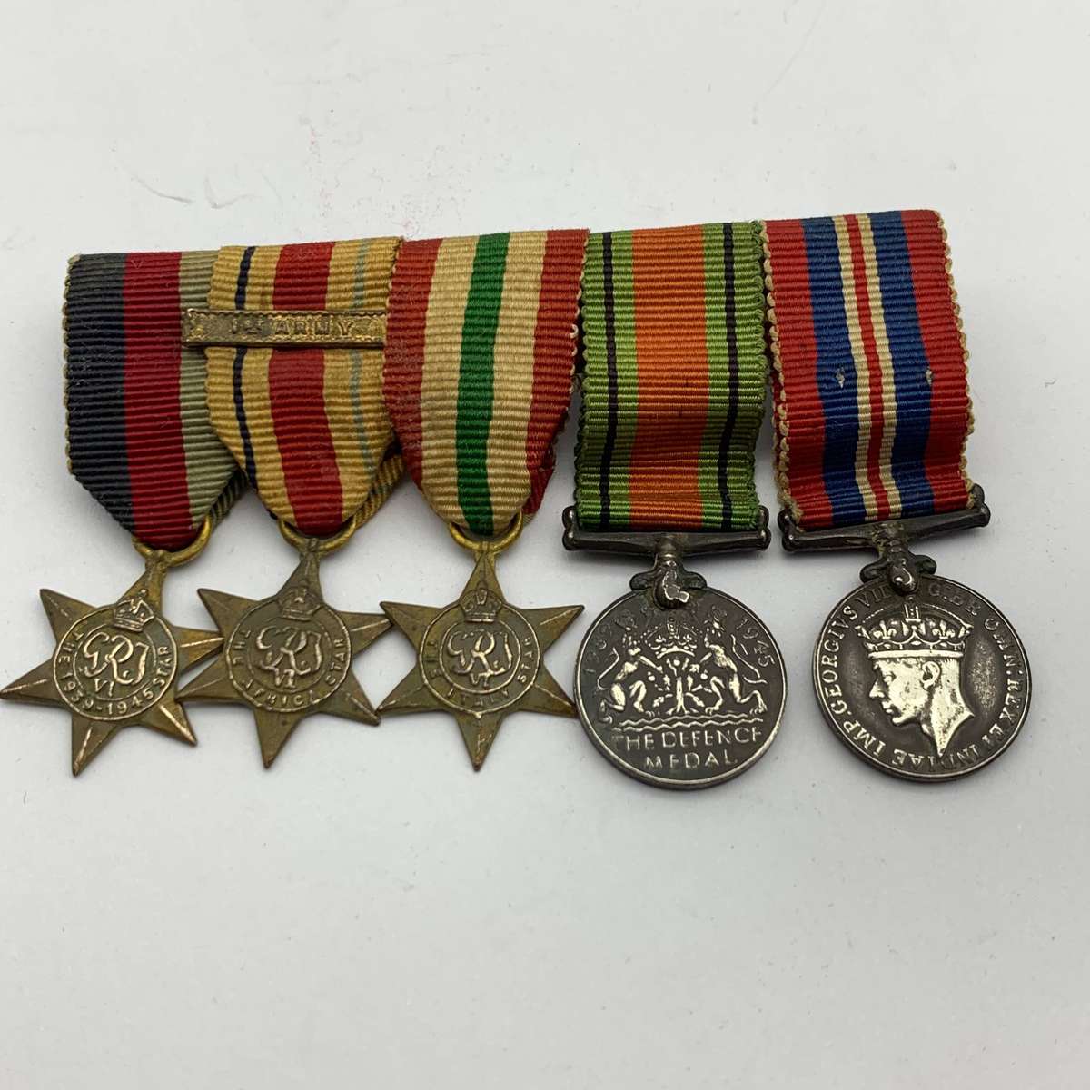 WW2 Group of Five Miniature Medals
