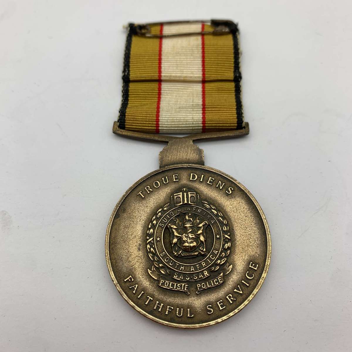 S.A. Railway Police Faithful Service Medal (KONST. T. DRIVER)