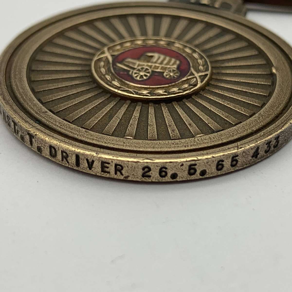 S.A. Railway Police Faithful Service Medal (KONST. T. DRIVER)