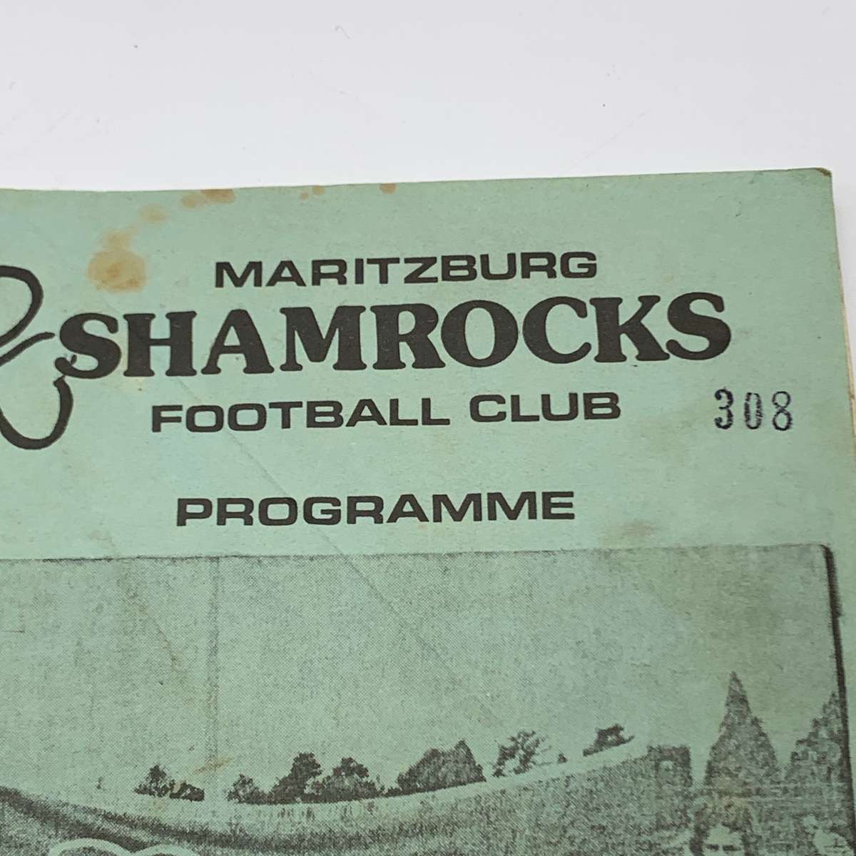 Soccer  1976 'Maritzburg Shamrocks vs Rangers' Official Programme