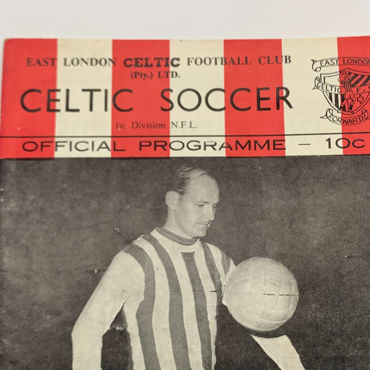 Soccer  '1969 East London Celtic vs Arcadia Shepherds' Official Programme