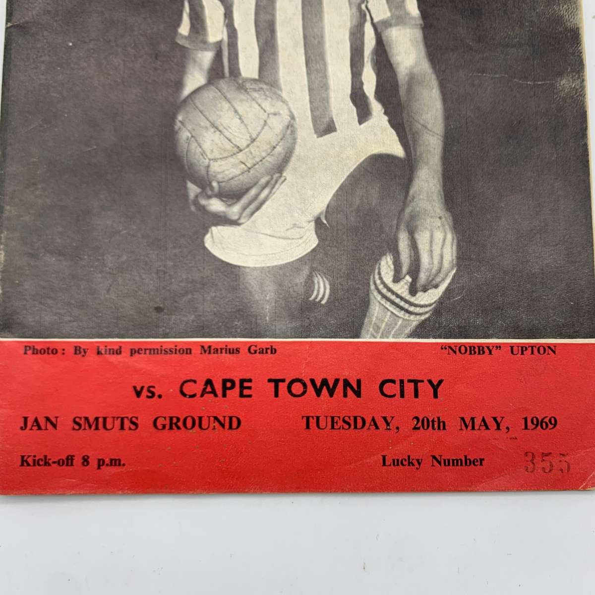 Soccer  '1969 East London Celtic vs Cape Town City' Official Programme