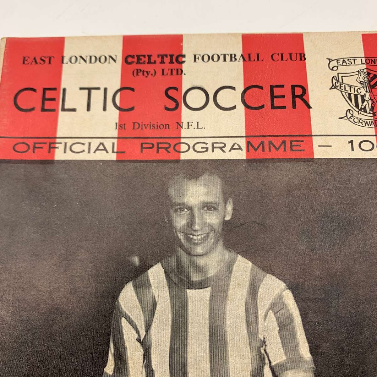 Soccer  '1969 East London Celtic vs Cape Town City' Official Programme
