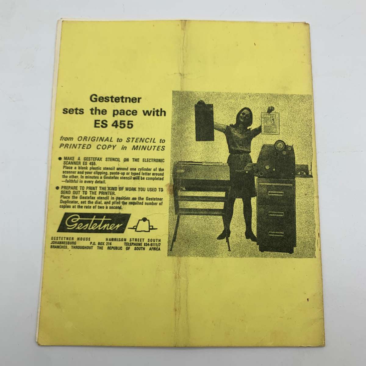 Soccer  '1968 East London Celtic vs Powerlines' Official Programme