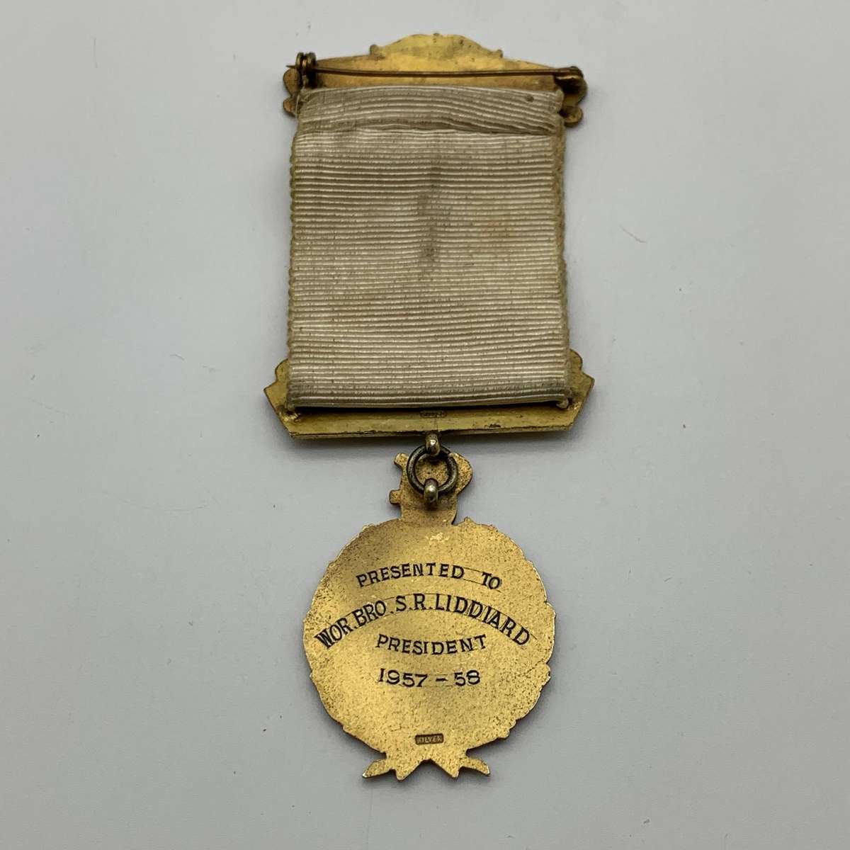 S. Africa 'Sons of England' Solid Silver & Enamel Medal (S.R. Liddiard)