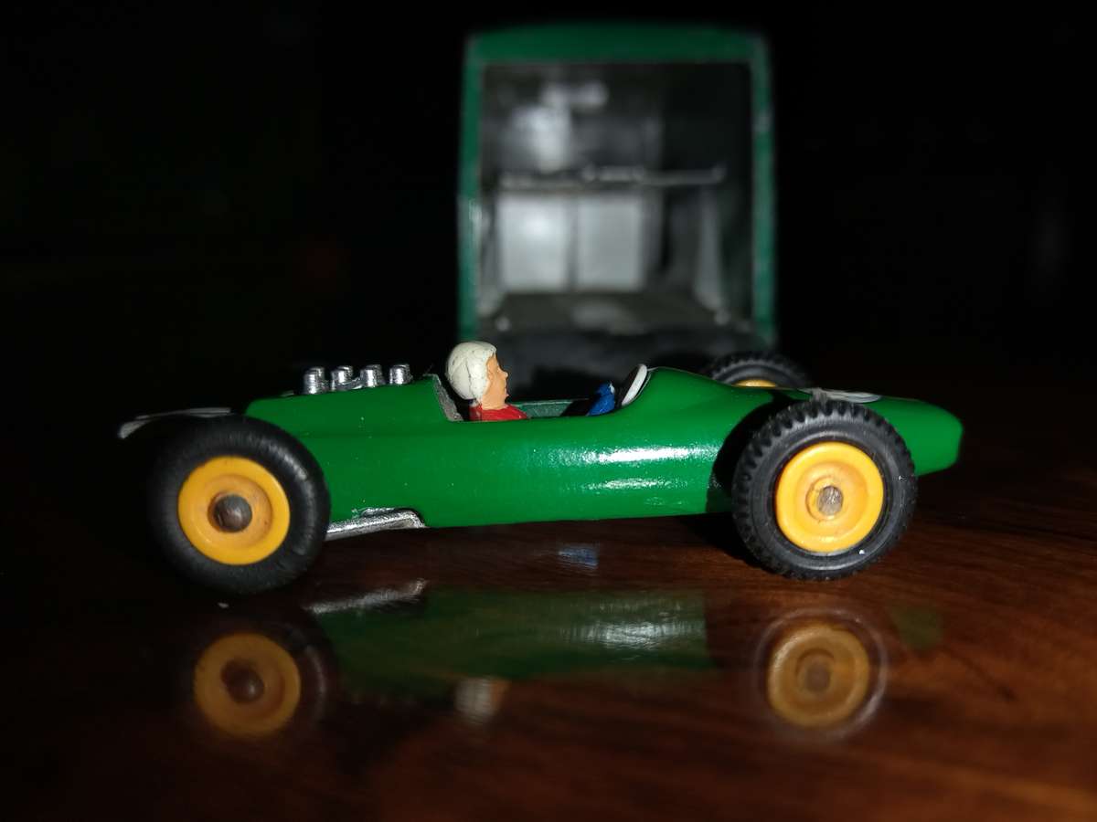 Matchbox King Size Car Transporter plus one car