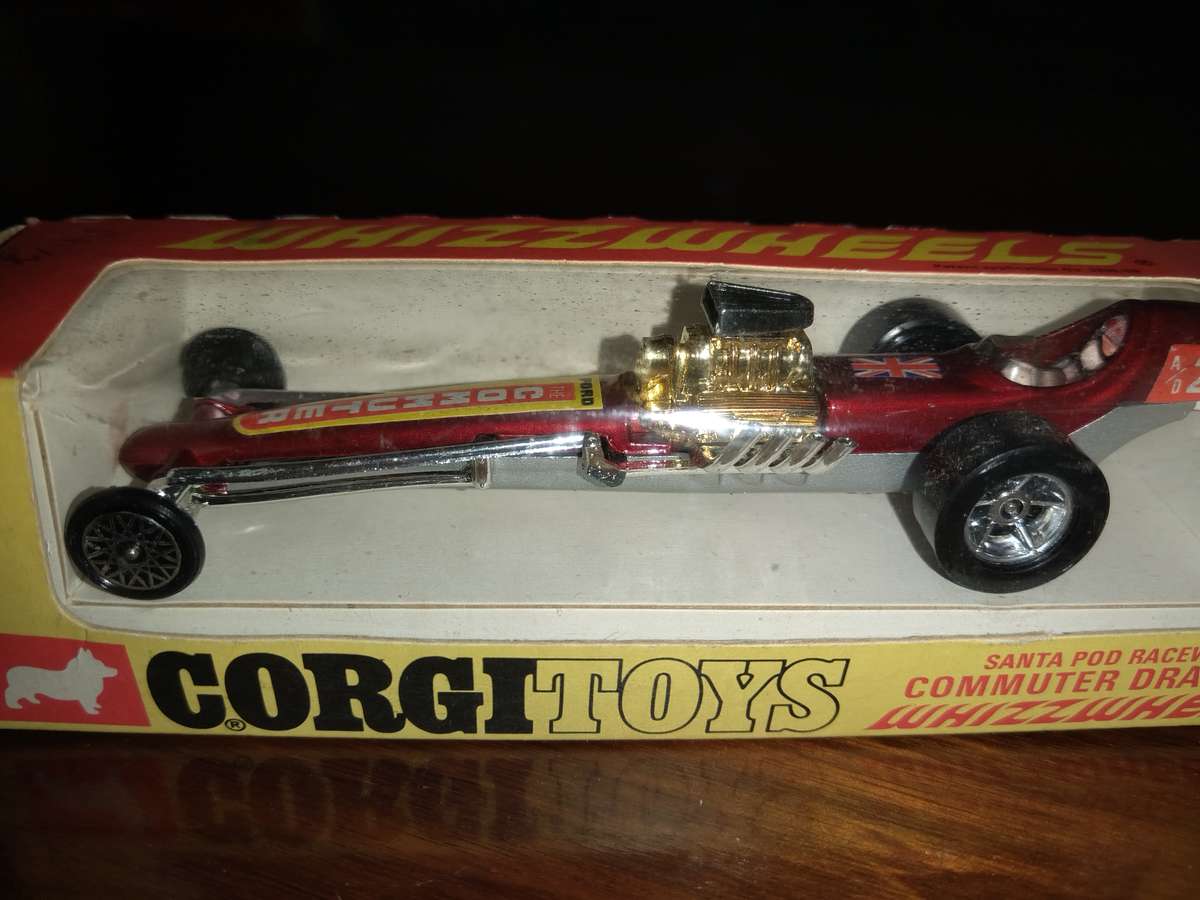 3 x Corgi Toys DRAGSTERS in original boxes