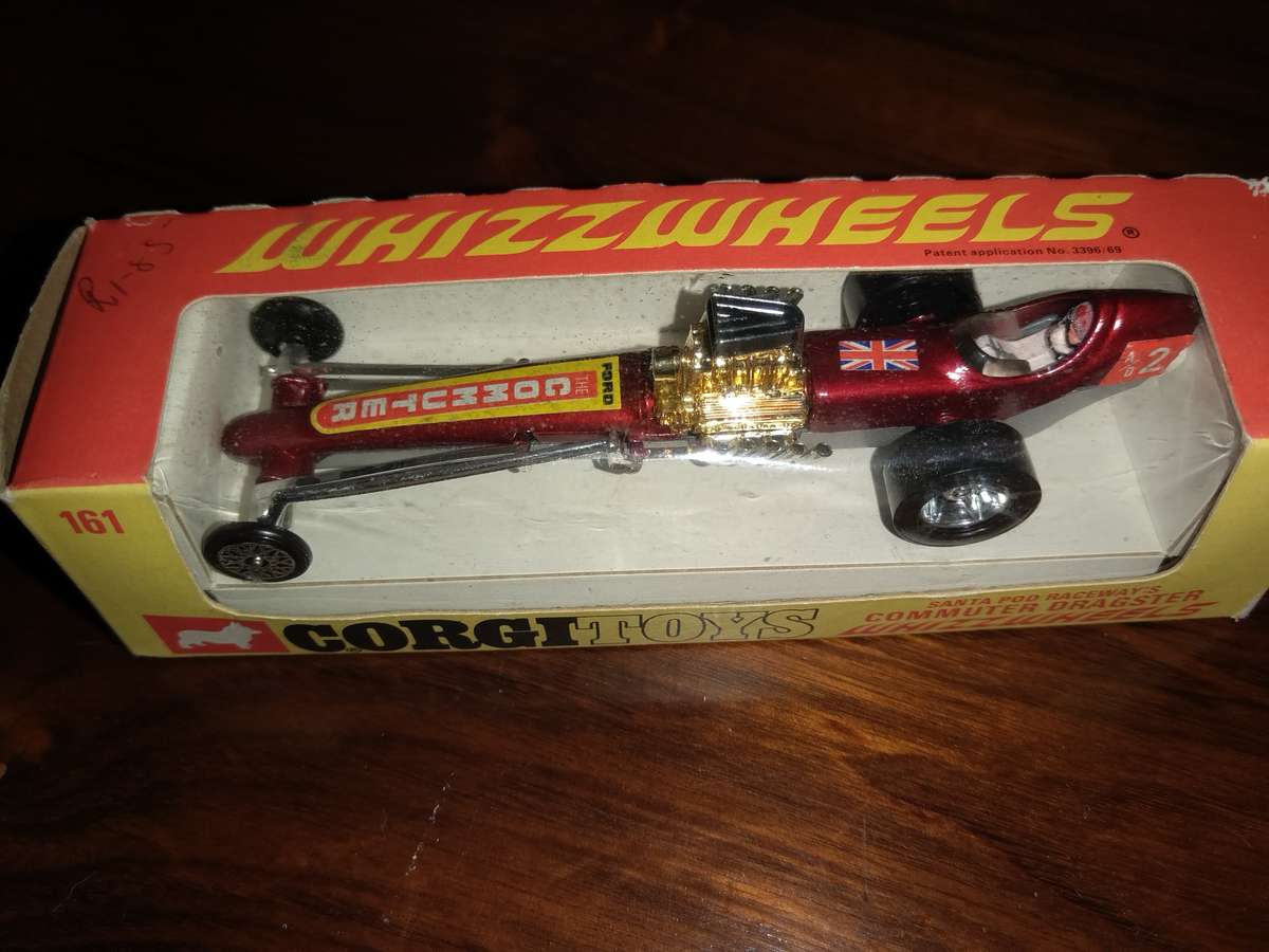 3 x Corgi Toys DRAGSTERS in original boxes