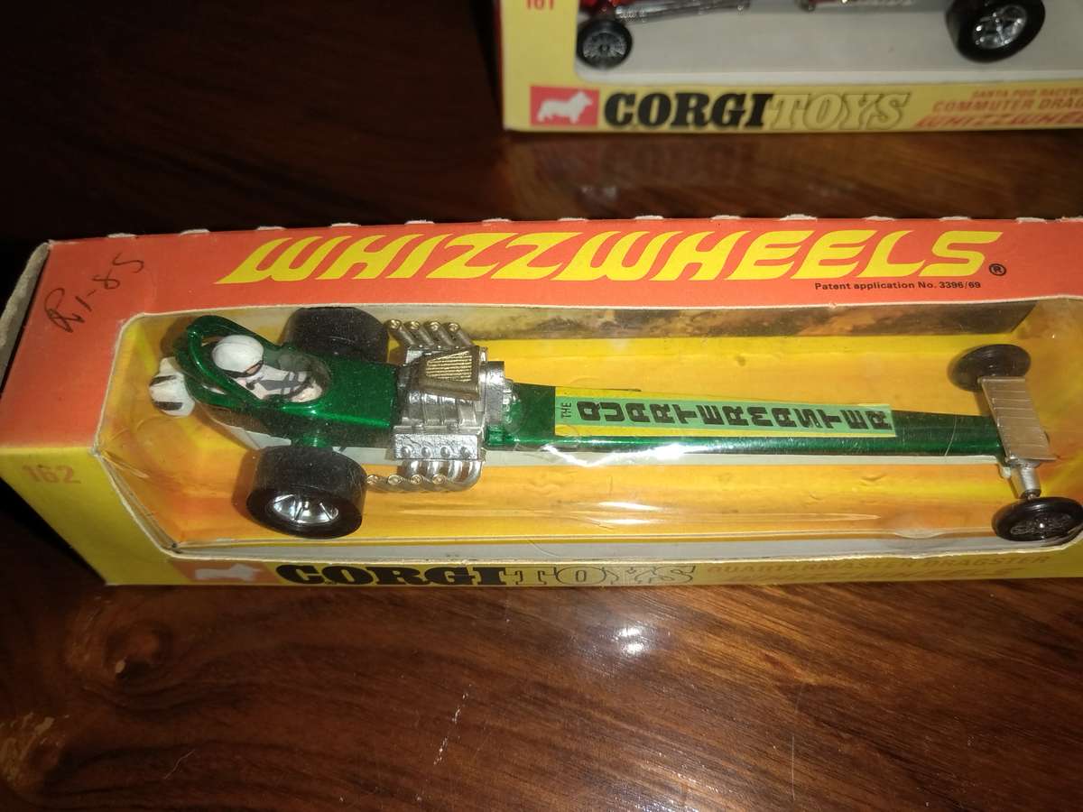 3 x Corgi Toys DRAGSTERS in original boxes
