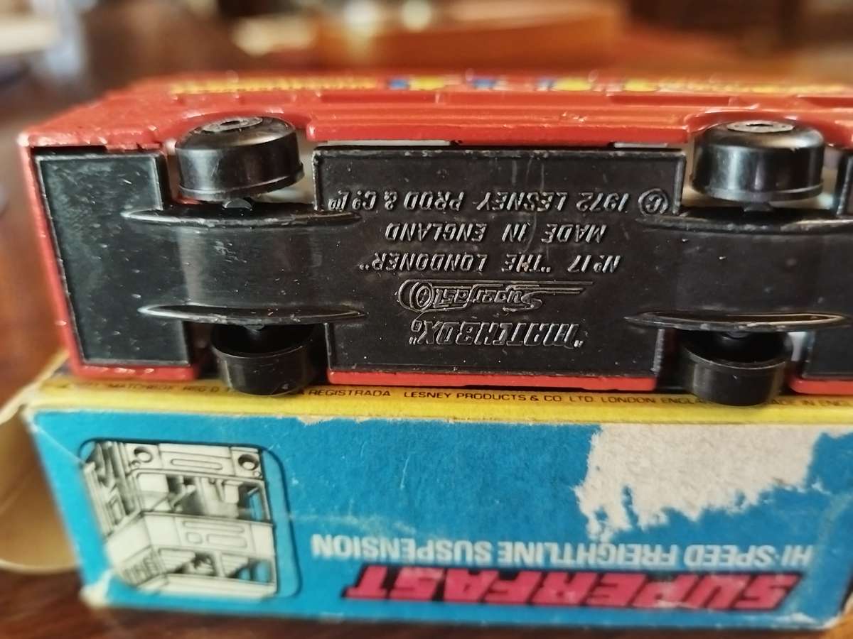 3 MATCHBOX MODELS in original boxes