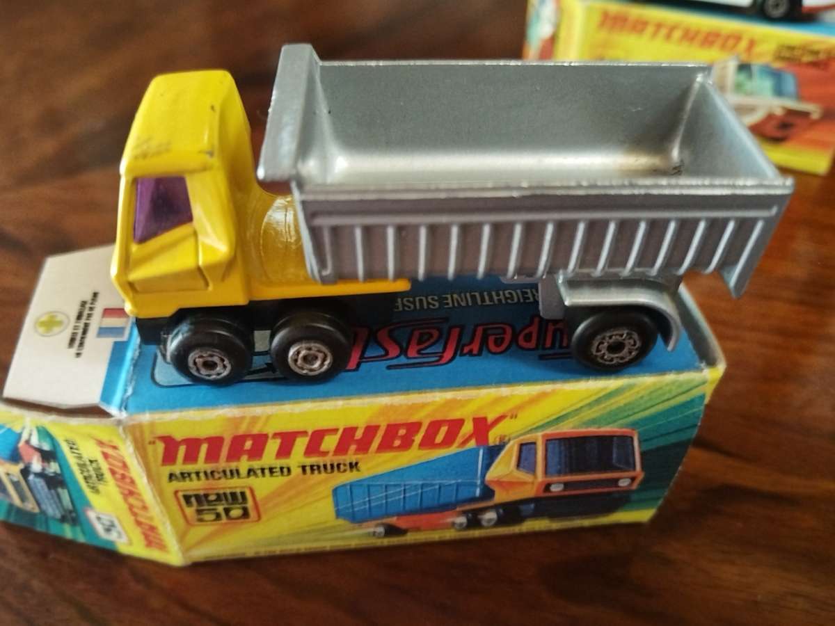 3 MATCHBOX MODELS in original boxes