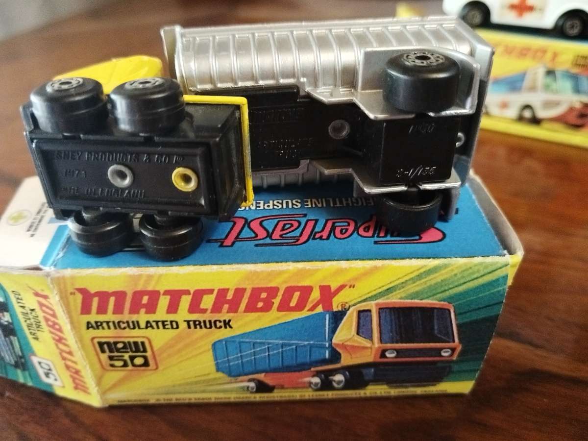 3 MATCHBOX MODELS in original boxes