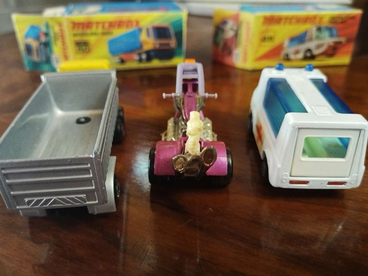 3 MATCHBOX MODELS in original boxes