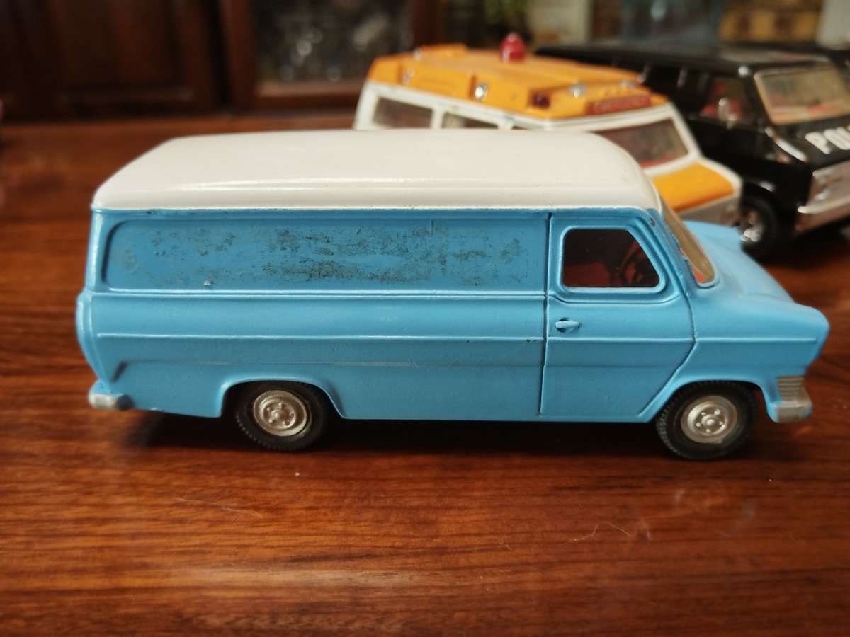3 X Vans, CORGI, DINKY and MATCHBOX
