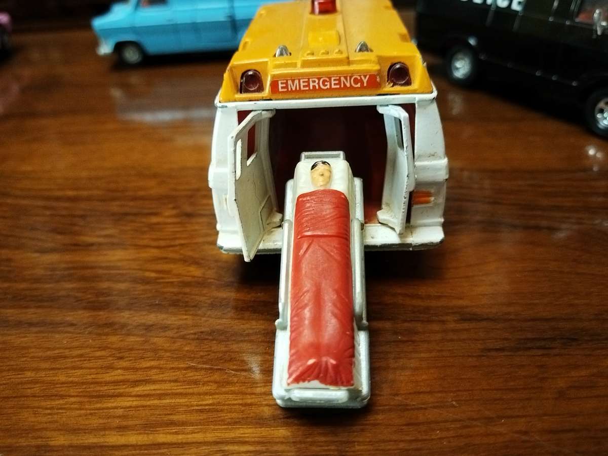 3 X Vans, CORGI, DINKY and MATCHBOX