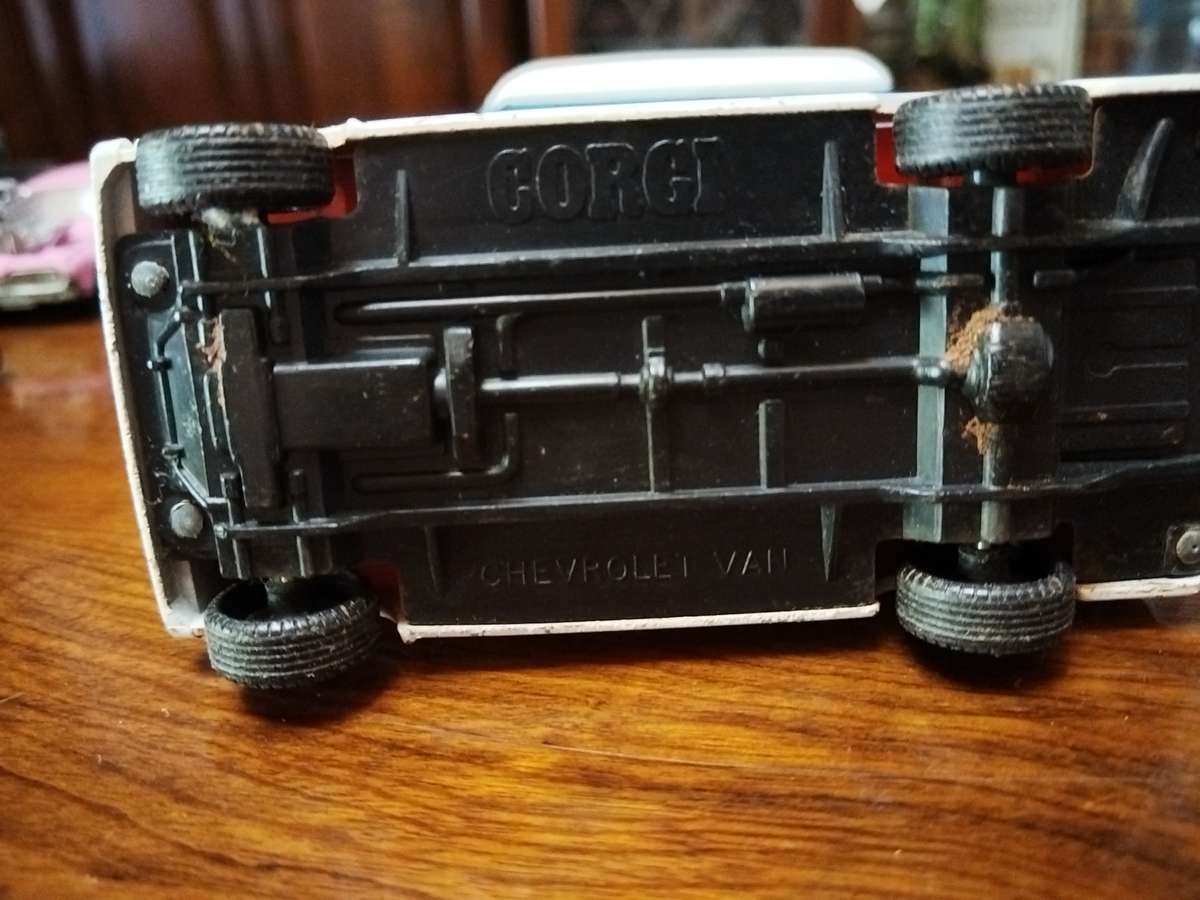 3 X Vans, CORGI, DINKY and MATCHBOX