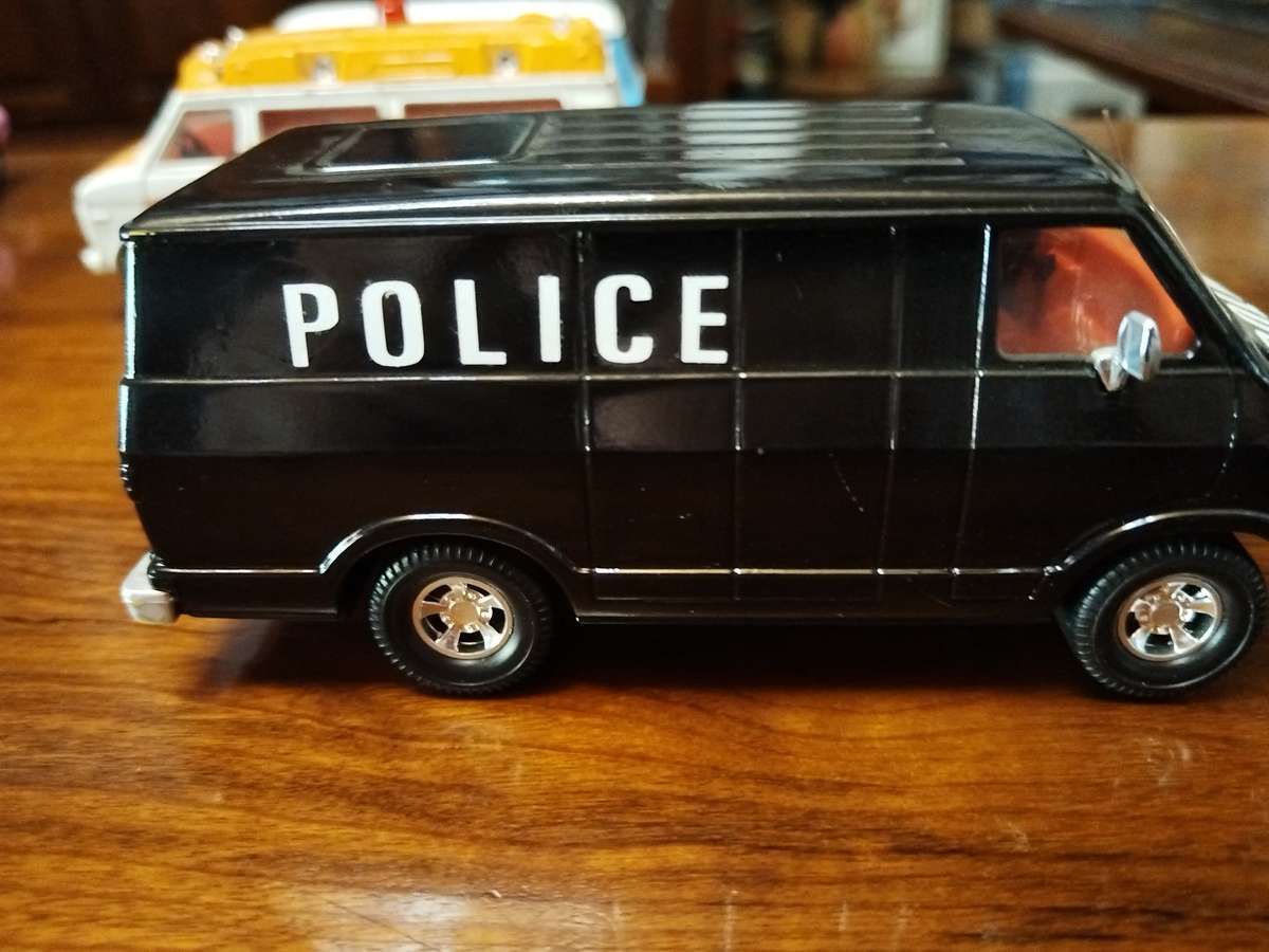 3 X Vans, CORGI, DINKY and MATCHBOX