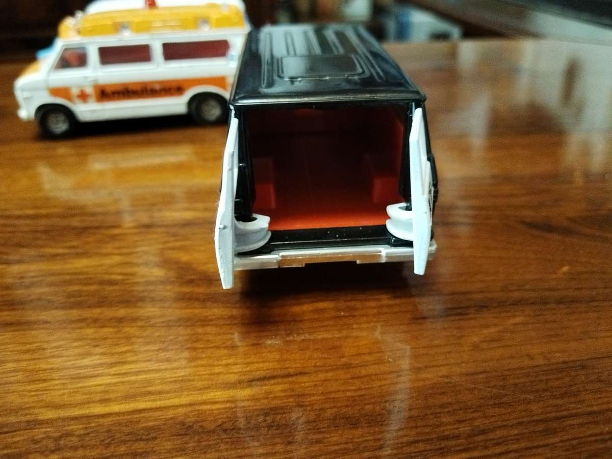 3 X Vans, CORGI, DINKY and MATCHBOX