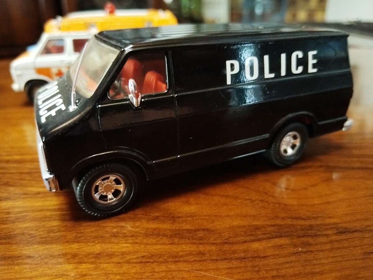 3 X Vans, CORGI, DINKY and MATCHBOX