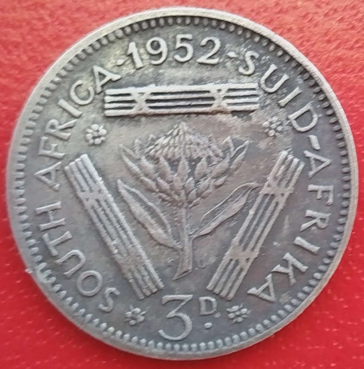 1952  Threepence Coin   SILVER   0.500             SUN14736