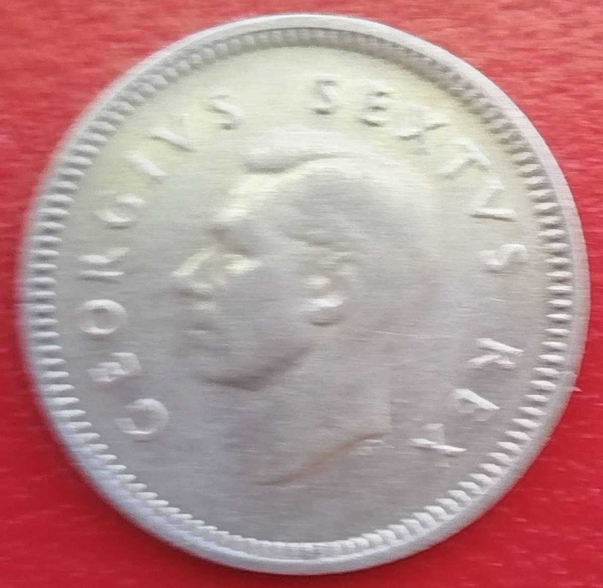 1952  Threepence Coin   SILVER   0.500             SUN14736