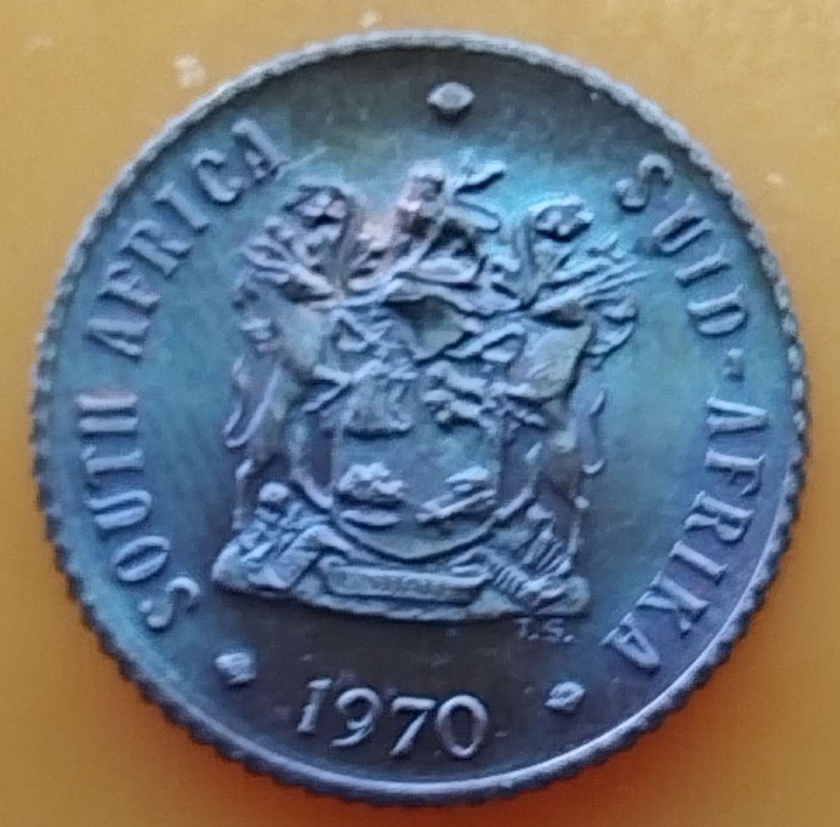 1970     1/2  Cent     Coin                SUN14760
