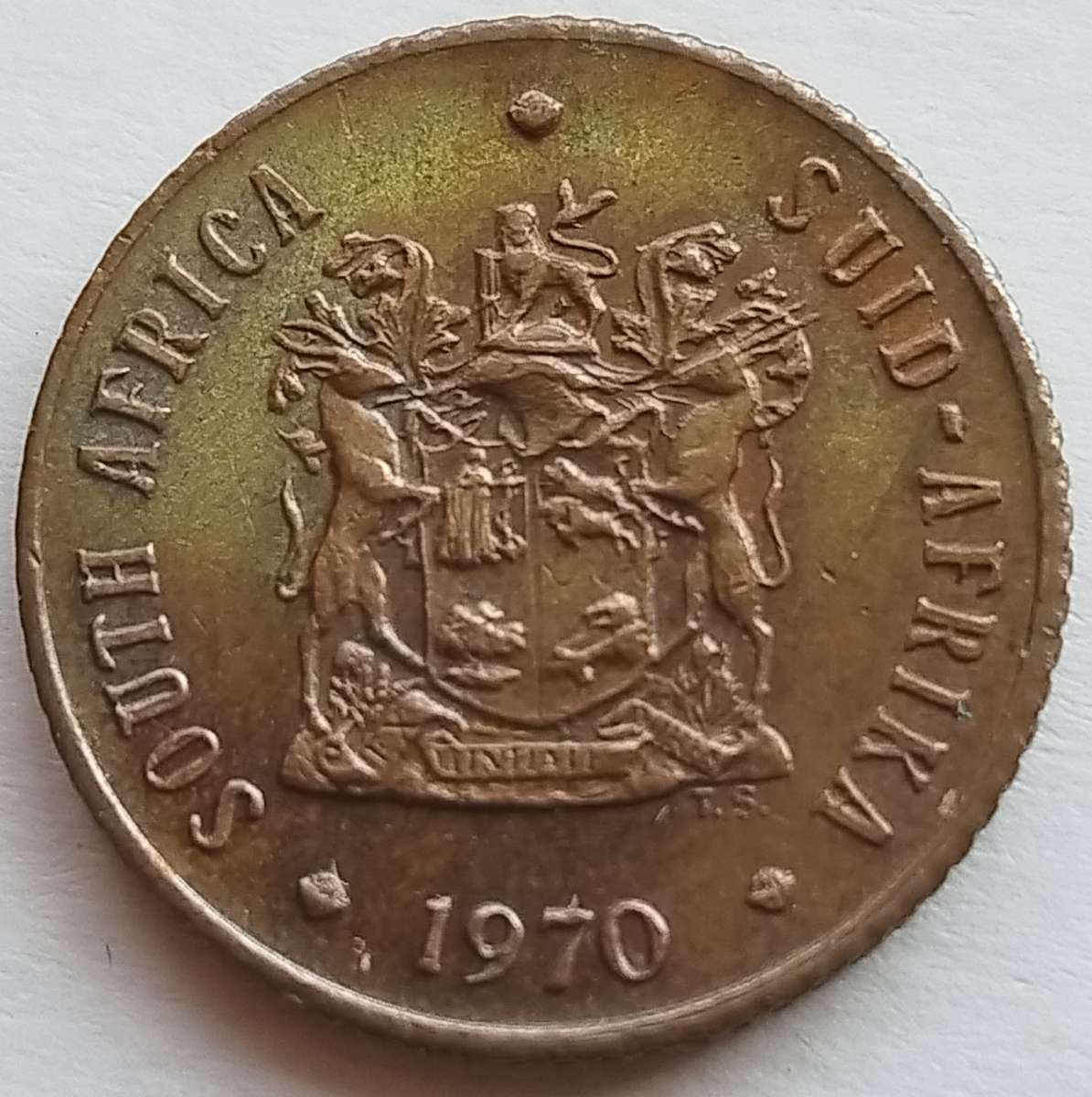 1970     1/2  Cent     Coin                SUN14792
